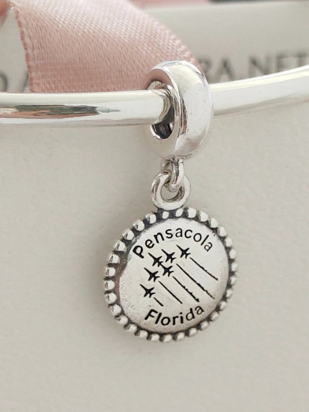 Pandora Pensacola Florida Exclusive Dangle Charm Bracelet Charm S925 Silver